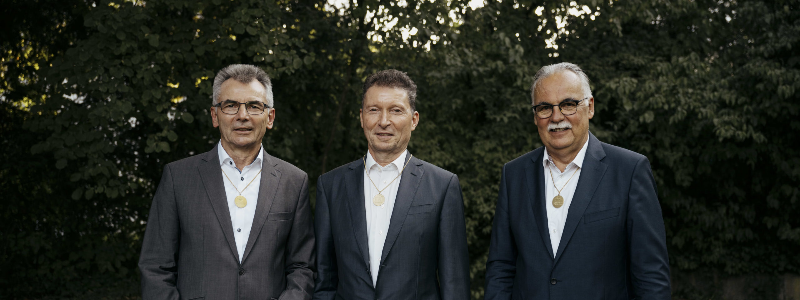 Ehrensenatorwürde für die drei Stifter der Vector Stiftung