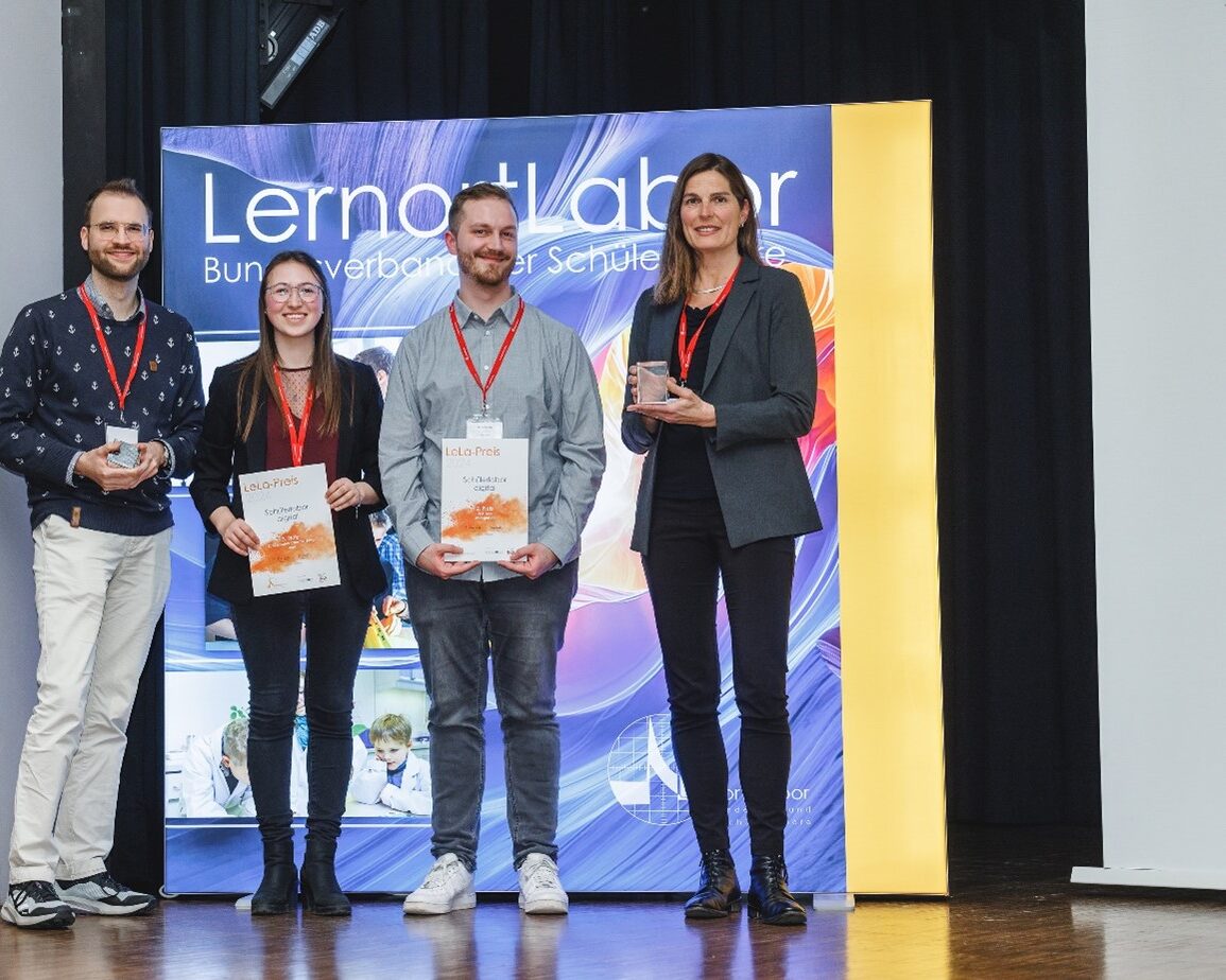 Auszeichnung für Lehr-Lern-Labor Chemie