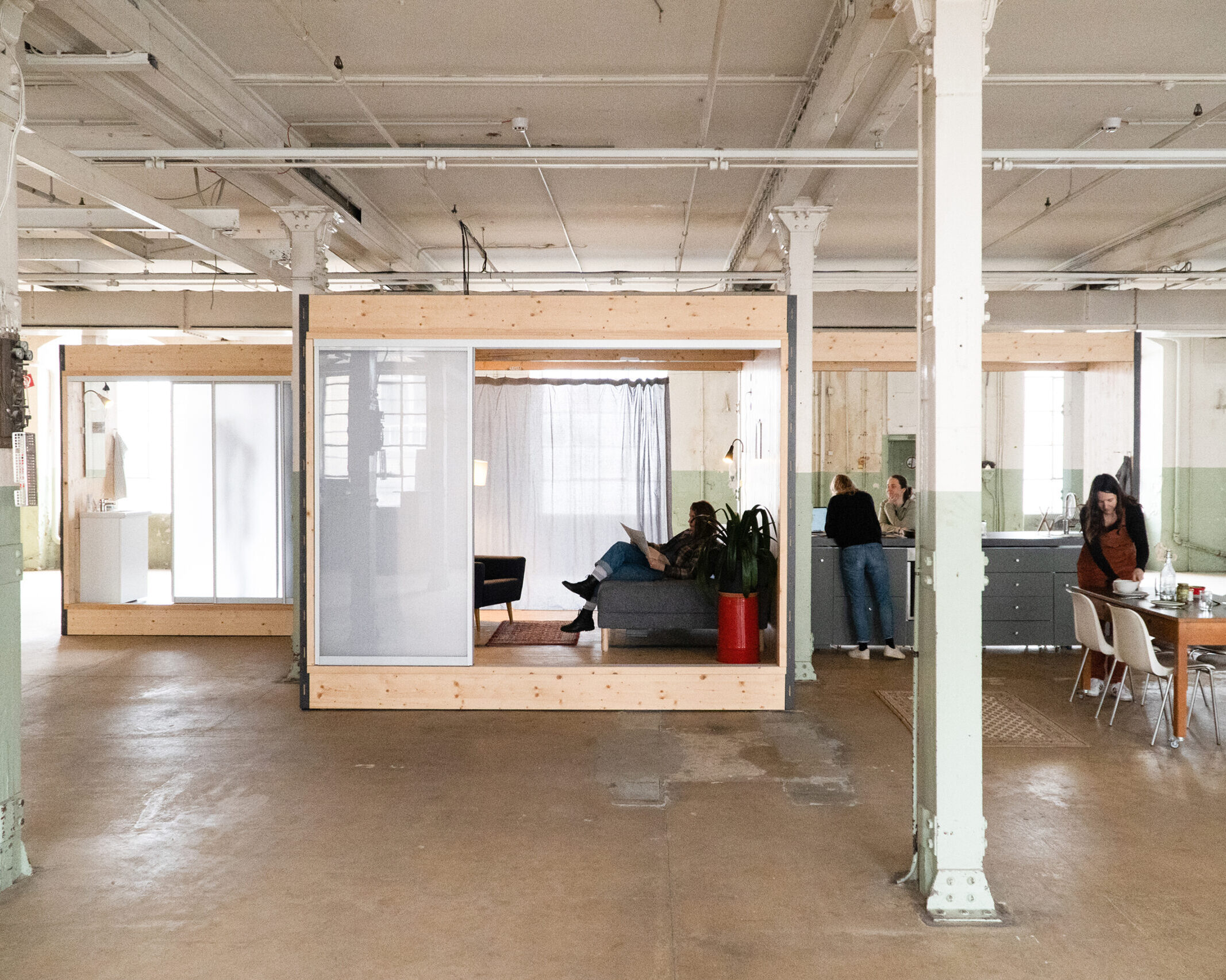 ADAPTER – für Wohnraum in temporärem Leerstand Pionierwohnen im NQ